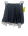 Spanx Size S Black Polyester Blend Elastic Waistband Accordion Pleat Skort Skirt Black / S