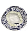 Burberry Navy & white Canvas Buckle Detail Floral Bucket Small Rim Hat Navy & white / S