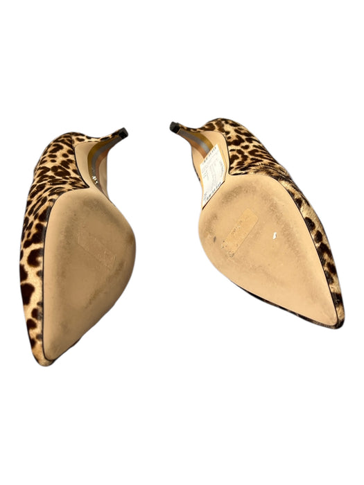 Sam Edelman Shoe Size 7.5 Tan & brown Calf hair Pointed Toe Animal Print Shoes Tan & brown / 7.5