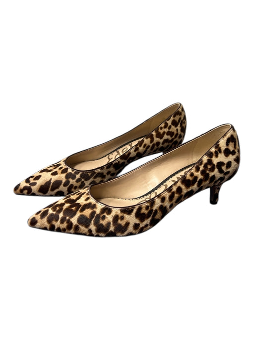 Sam Edelman Shoe Size 7.5 Tan & brown Calf hair Pointed Toe Animal Print Shoes Tan & brown / 7.5