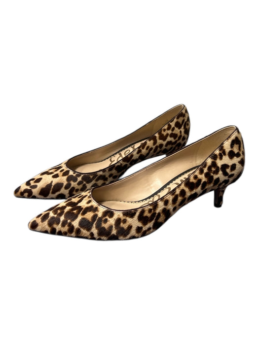 Sam Edelman Shoe Size 7.5 Tan & brown Calf hair Pointed Toe Animal Print Shoes Tan & brown / 7.5