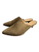 Jenni Kayne Shoe Size 39 Taupe Leather Suede Pointed Toe Open Heel Shoes Taupe / 39