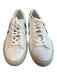 Veja Shoe Size 8 White & Green Leather Round Toe Logo Lace Up Sneaker Shoes White & Green / 8