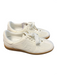 Birdies Shoe Size 7.5 White Leather Low Top Lace Up Almond Toe Sneaker Shoes White / 7.5