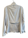GGBlue Size S White Polyester High Ankle Zip Front Long Sleeve Jacket White / S