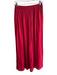 J Crew Size 2 Red Polyester Elastic Waist Gathered Maxi Skirt Red / 2
