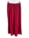 J Crew Size 2 Red Polyester Elastic Waist Gathered Maxi Skirt Red / 2