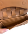 Polene Brown Leather Woven Top Strap Magnetic Snap Closure Inside Pockets Bag Brown / S