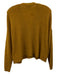 Madewell Size XS Mustard Yellow Acrylic Blend Long Sleeve Button Front Sweater Mustard Yellow / XS