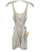 Outdoor Voices Size XS Ivory White Polyester Blend Sleeveless Cut Out Romper Ivory White / XS
