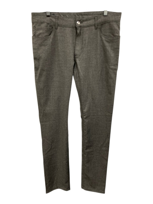 Peter Millar NWT Size 34 Gray Wool Blend Solid Dress Khakis Men's Pants Gray / 34