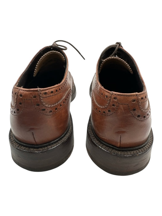 Sid Mashburn Shoe Size 9 Brown Leather Broguing Wingtip Dress Men's Shoes Brown / 9