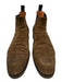 Santoni Shoe Size 9 AS IS Brown Suede Solid Boot Men's Shoes Brown / 9