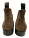 Santoni Shoe Size 9 AS IS Brown Suede Solid Boot Men's Shoes Brown / 9