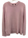 Theory Size M Pale Lilac Cashmere Ribbed Trim split hem Sweater Pale Lilac / M