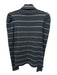 Veronica Beard Size M Black & Multi Pima Cotton Long Sleeve Turtleneck Sweater Black & Multi / M