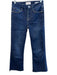 Frame Size 25 Dark Wash Cotton Denim High Rise Zip Fly Straight Leg Jeans Dark Wash / 25