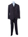 Bottega Veneta Dark Red Wool Solid 3 Piece 3 button Men's Suit 50