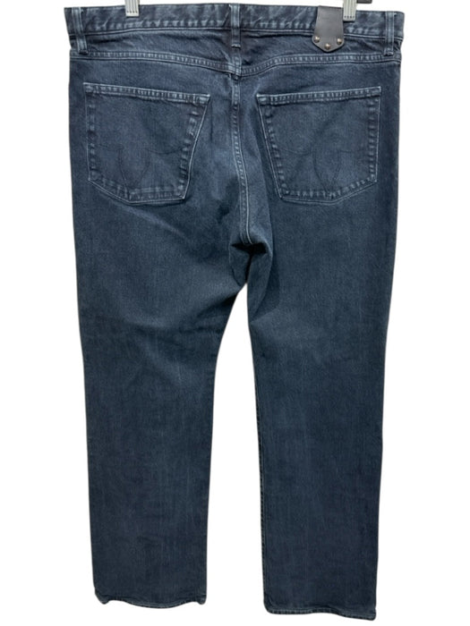 Louis Vuitton Size 46 Faded Blue Cotton Solid Jean Men's Pants Faded Blue / 46