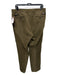 Louis Vuitton Size 44 Brown Cotton Cordouroy Khaki Side Tabs Men's Pants Brown / 44