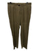 Louis Vuitton Size 44 Brown Cotton Cordouroy Khaki Side Tabs Men's Pants Brown / 44