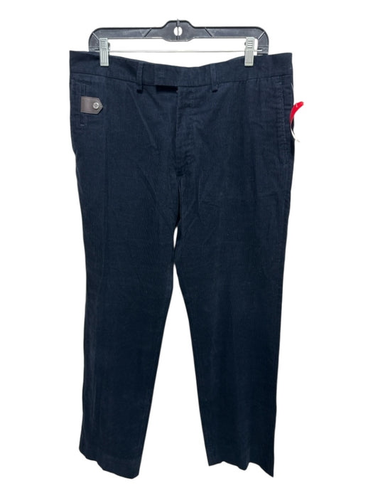 Louis Vuitton Size 46 Navy Cotton Cordouroy Khakis Men's Pants Navy / 46
