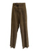 Louis Vuitton Size 44 Green Cotton Cordouroy Khaki Side Tabs Men's Pants Green / 44