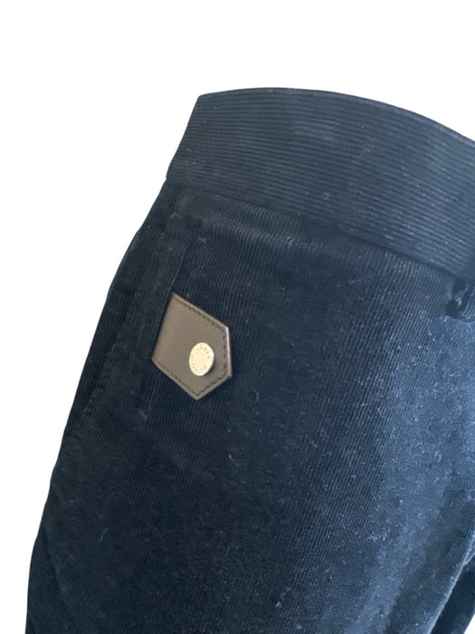 Louis Vuitton Size 46 Navy Blue Cotton Cordouroy Khaki Men's Pants Navy Blue / 46