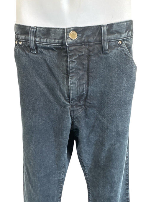 Louis Vuitton Size 46 Blue Cotton Blend Solid Jean Men's Pants Blue / 46