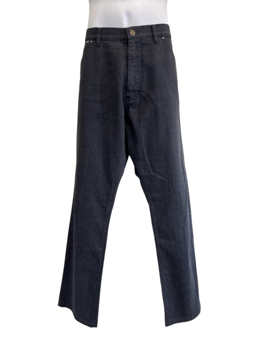 Louis Vuitton Size 36 Dark Wash Cotton Solid Jean Men's Pants Dark Wash / 36