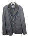 John Varvatos Size 50 Black Cotton Blend Lined Blazer Men's Jacket 50