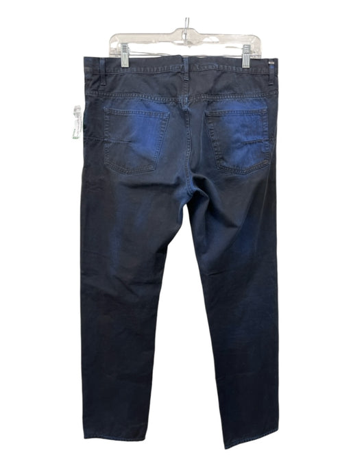 Dior Size 36 Dark Blue Cotton Washed Jean Men's Pants 36