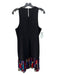 Trina Turk Size 8 Black & Multi Polyester Sleeveless Dress Sequins Dress Black & Multi / 8