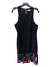 Trina Turk Size 8 Black & Multi Polyester Sleeveless Dress Sequins Dress Black & Multi / 8