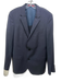 Hugo Boss Navy Blue Solid 2 Button Men's Blazer Navy Blue / 40L