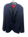 Hugo Boss Navy Blue Wool Solid 2 Button Men's Blazer Navy Blue / 44r