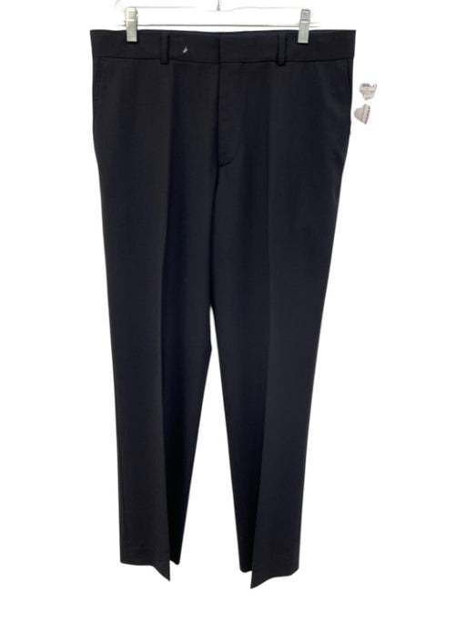 Boss Size 42L Navy Blue Wool Solid Men's Pants Navy Blue / 42L