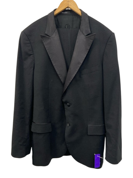 Hugo Boss Black Wool Solid Tuxedo Men's Suit Black / 44r