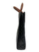 Celine Brown, Black & White Coated Canvas & Leather Logo Triomphe Open Top Bag Brown, Black & White / Small