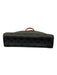Celine Brown, Black & White Coated Canvas & Leather Logo Triomphe Open Top Bag Brown, Black & White / Small