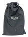 Celine Brown, Black & White Coated Canvas & Leather Logo Triomphe Open Top Bag Brown, Black & White / Small