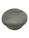 Ruslan Baginskiy Gray & Black Wool Monogram Patent Accent Brim Officer Hat Gray & Black / M
