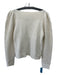 Loveshackfancy Size L Off White Baby Alpaca & Polyamide Open Knit Sweater Off White / L