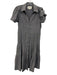 Brochu Walker Size S Slate Blue Polyester Blend Chambray Button Down Maxi Dress Slate Blue / S