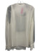 Kobi Halperin Size L White & Black No Fabric Tag Long Sleeve Lace Detail Top White & Black / L