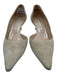 Manolo Blahnik Shoe Size 41 Light Beige Suede Pointed Toe Kitten Heel Pumps Light Beige / 41