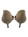 Manolo Blahnik Shoe Size 41 Light Beige Suede Pointed Toe Kitten Heel Pumps Light Beige / 41