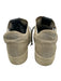 P448 Shoe Size 40 Beige & Gray Suede & Textile Metallic Textured Sneakers Beige & Gray / 40