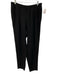 Eileen Fisher Size M Black Silk Elastic Waist Drop Crotch Pants Black / M