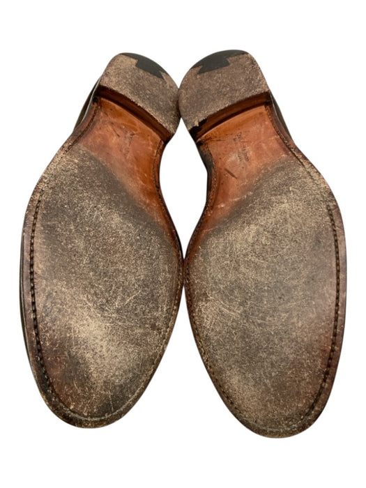 Crockett & Jones Shoe Size 43E Dark Brown Suede Solid Loafer Dress Men's Shoes Dark Brown / 43E